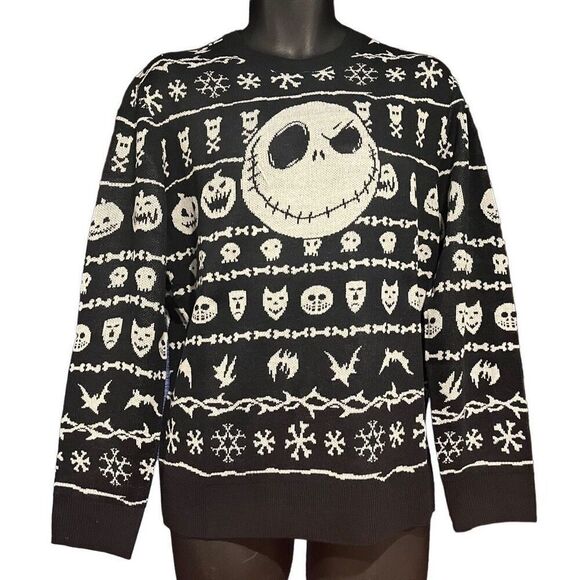 The Nightmare Before Christmas Holiday Sweater Men’s Small - Picture 1 of 3